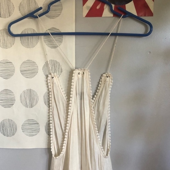 Urban Outfitters White Linen Romper - Picture 4 of 5